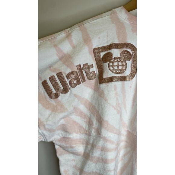 Walt Disney World Spirit Jersey Briar Rose Gold Pink Tie Dye Size Oversized M - Picture 7 of 9